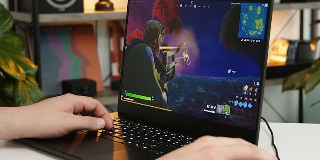 Good gaming laptop for Fortnite