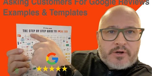 Google reviews on website examples