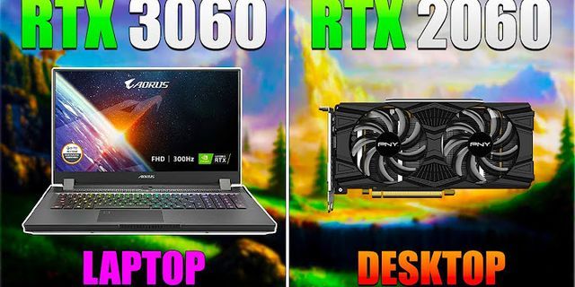 GTX 1660 vs RTX 3060 Laptop