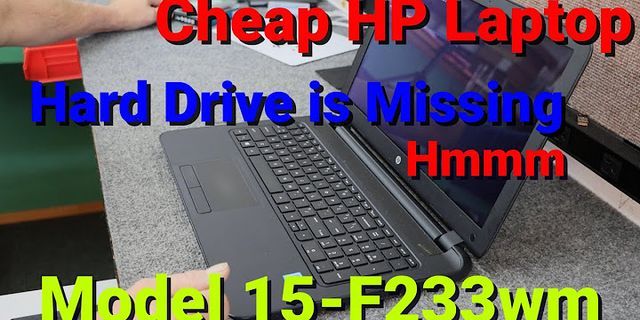Hard disk Laptop HP