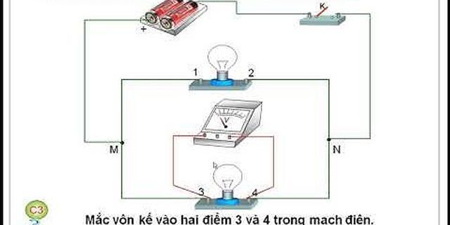 Hiệu điện thế giữa hai đầu đoạn mạch mắc nối tiếp được tính bằng Công thức