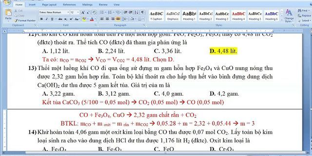 Hỗn hợp gồm Cu Fe2O3 với số mol bằng nhau có thể tan hết trong dung dịch HCl dư