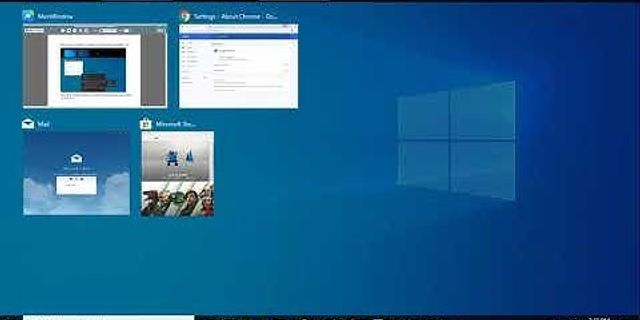 How to move desktops in Windows 10