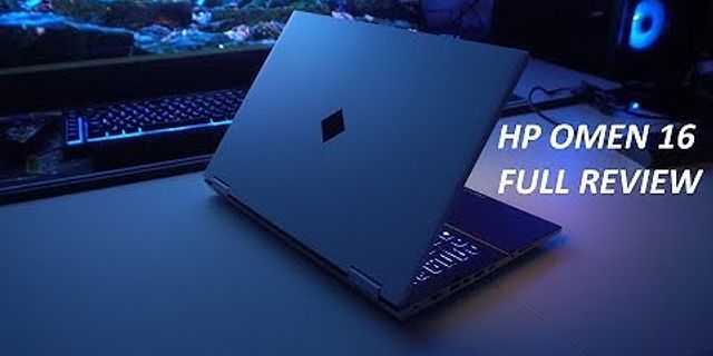 HP OMEN 16 Intel Gaming Laptop