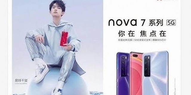 Huawei Nova 7 giá bao nhiêu