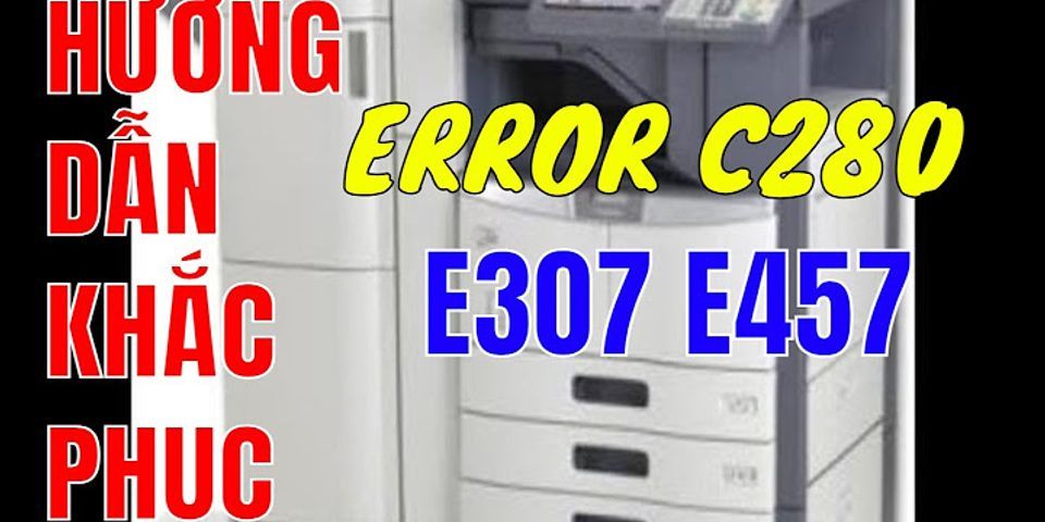 Hướng dẫn sử dụng máy photocopy Toshiba e457