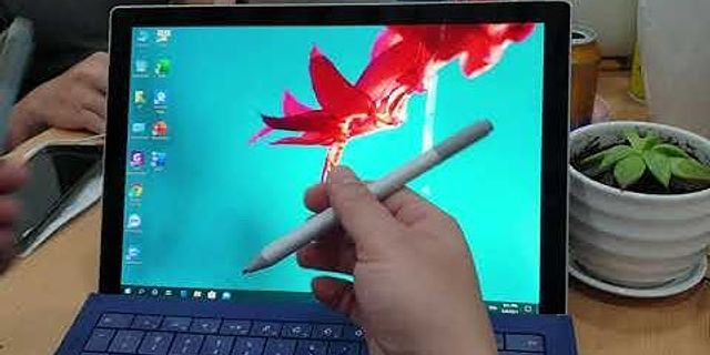 Hướng dẫn sử dụng surface pen