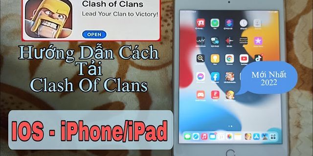 Hướng dẫn tải game clash of clans