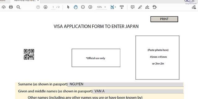 Hướng dẫn xin visa nhật bản