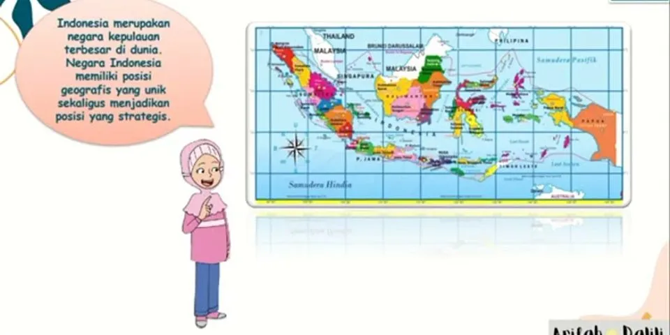 Indonesia memiliki letak geografis yang sangat strategis karena berada di antara