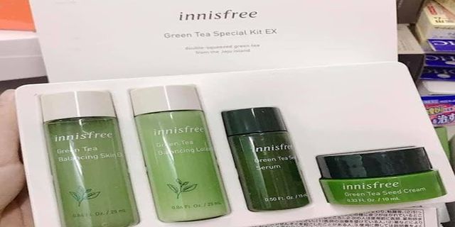 Innisfree Green Tea Balancing Lotion EX cách dụng