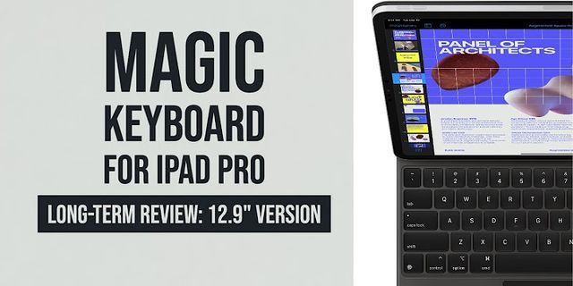 IPad Pro Magic Keyboard remote desktop