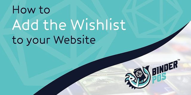 Is there a wishlist website?