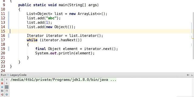 Java generic list as parameter