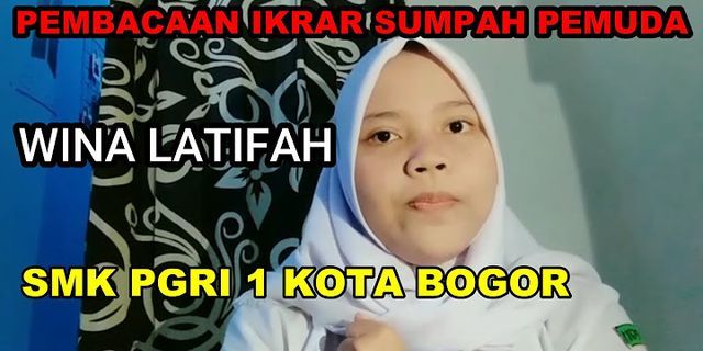 Jelaskan makna apa yang terkandung dalam butir butir ikrar Sumpah