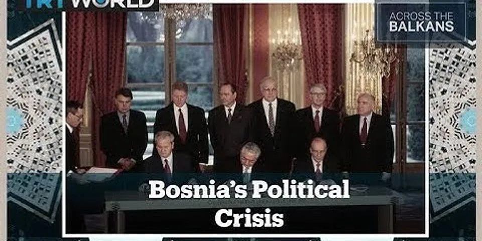 Jelaskan penyebab terjadinya kekacauan di bosnia