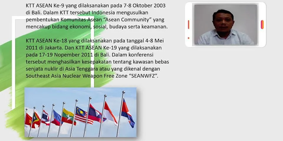 Jelaskan peran Indonesia dalam pembentukan komunitas keamanan ASEAN