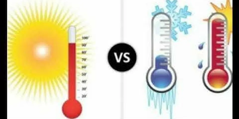 Jelaskan perbedaan antara besaran suhu dan besaran kalor