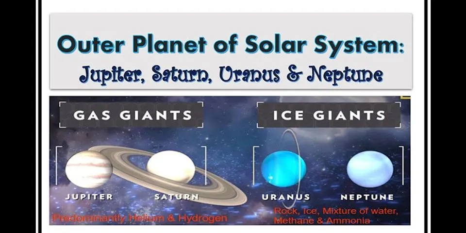 Jelaskan perbedaan antara planet luar dan planet jovian