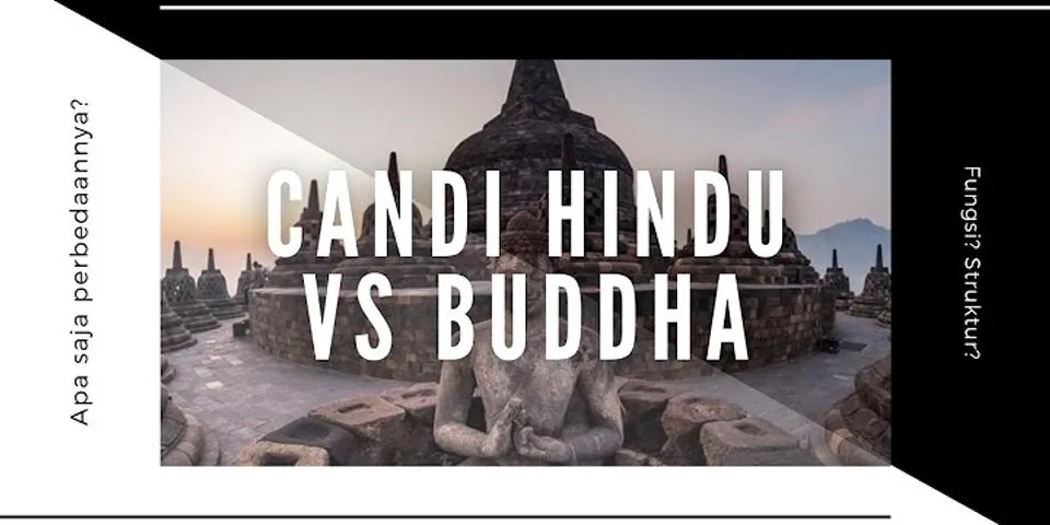 Jelaskan perbedaan patung peninggalan agama Hindu dan agama Buddha