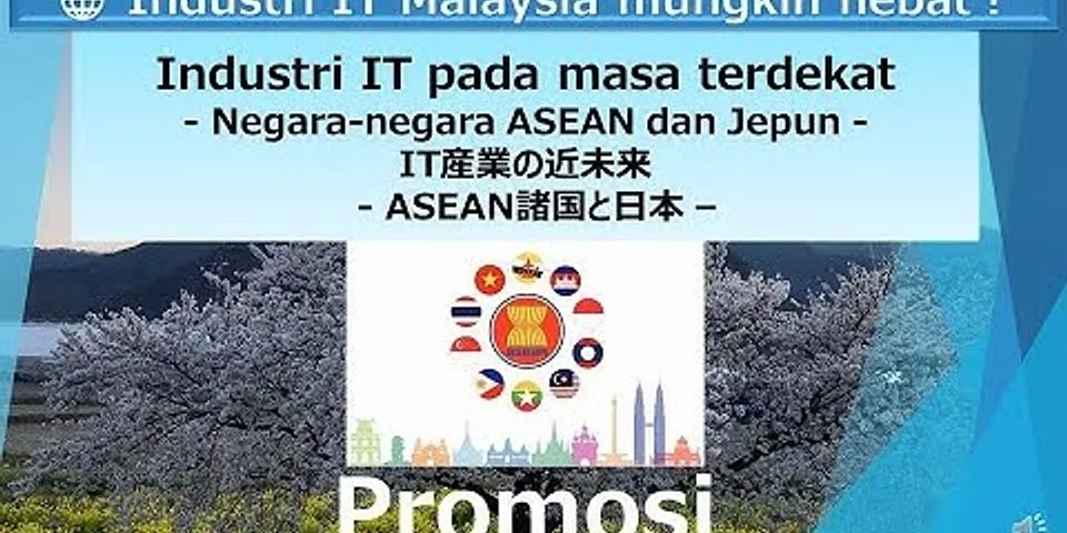 Jelaskan tujuan pembukaan pusat promosi ASEAN yang dilakukan di Jepang