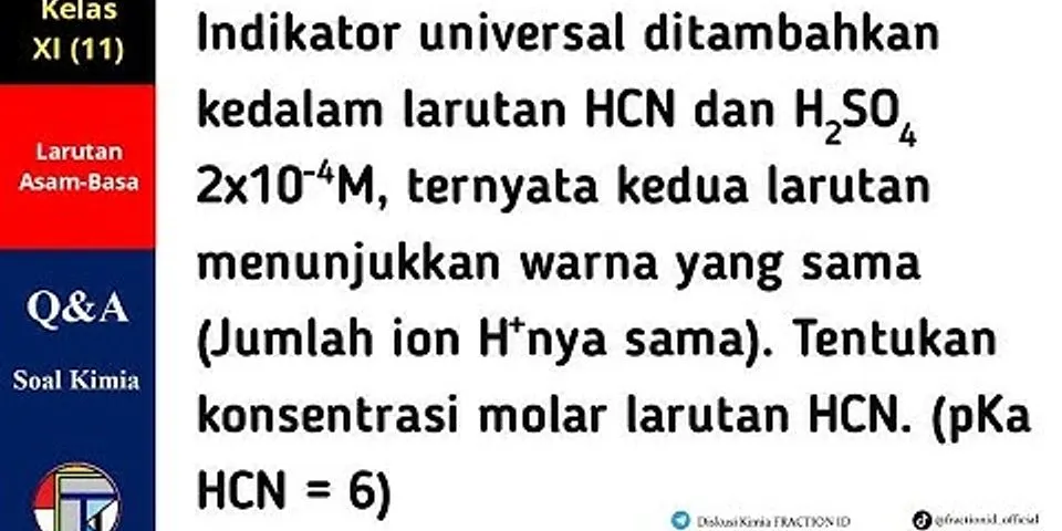 Jenis dan jumlah ikatan yang terdapat dalam senyawa HCN adalah H 1 C 6 dan N 7