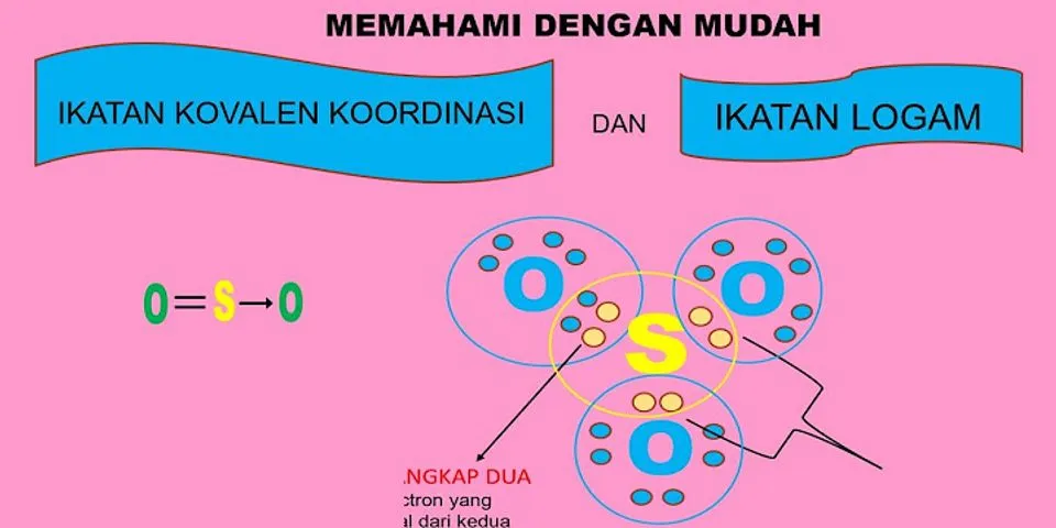 Ikatan Kovalen H2SO4