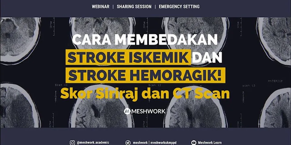 Jenis Jenis Stroke Dan Penjelasannya