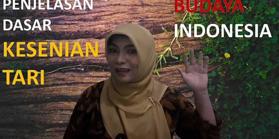 Jenis tarian di indonesia dan penjelasannya