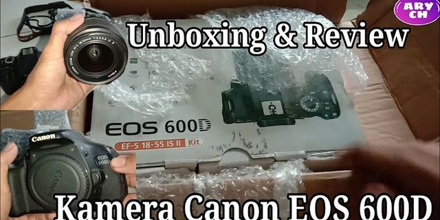 Kamera Canon EOS 600D keluaran tahun berapa?