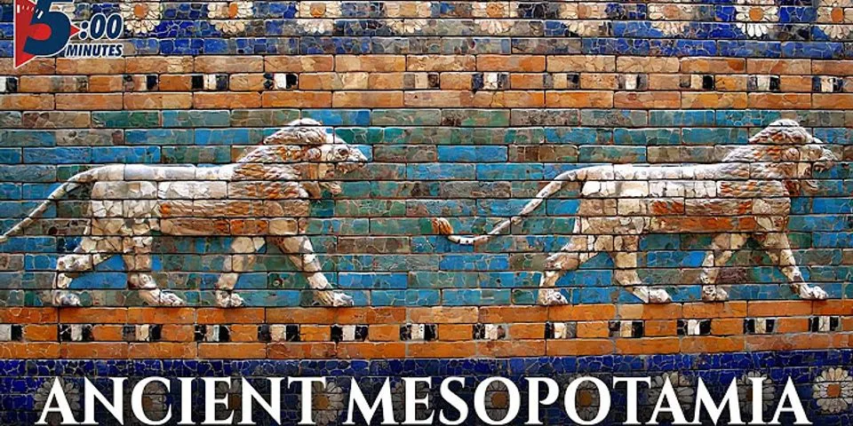 Kenapa daerah Mesopotamia disebut dengan The Fertile Crescent