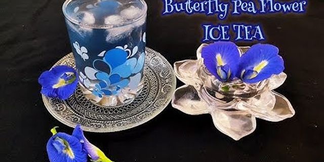 Kenapa disebut butterfly pea tea