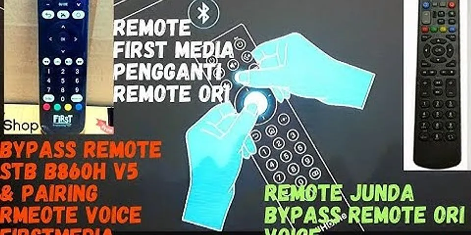 Kenapa remote first media tidak berfungsi