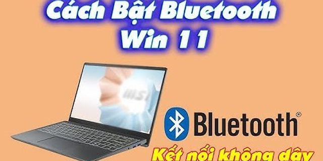 Kết nối chuột Bluetooth với laptop Win 11