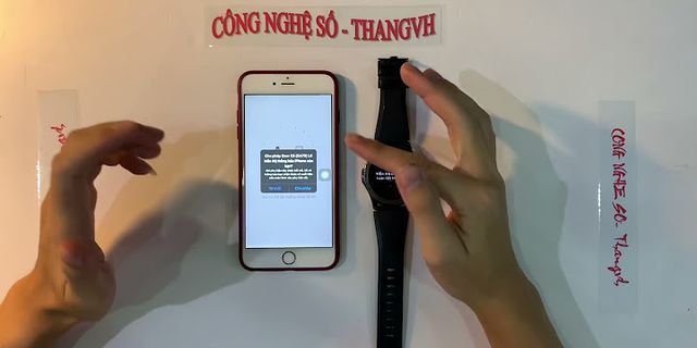 Kết nối Galaxy Watch với điện thoại Samsung