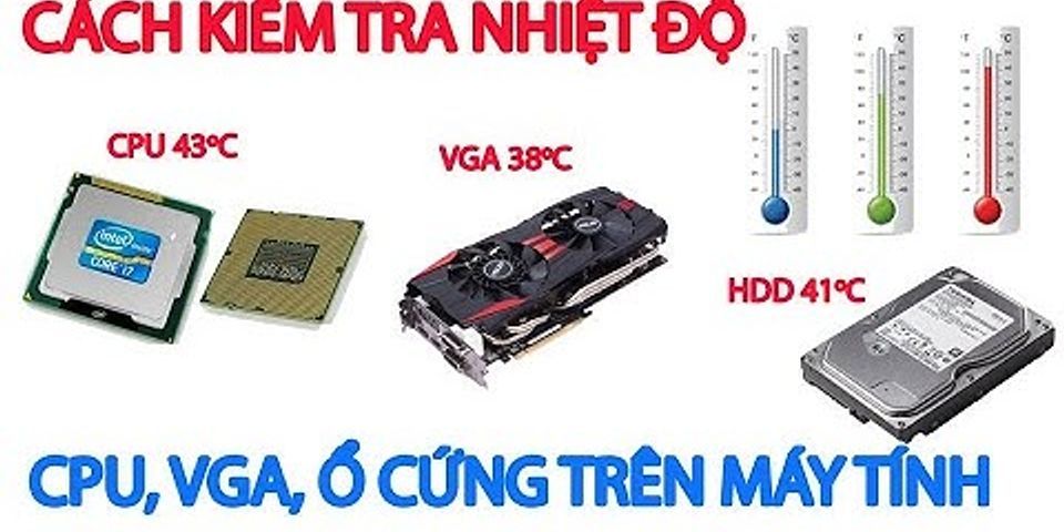 Kiểm soát nhiệt độ laptop