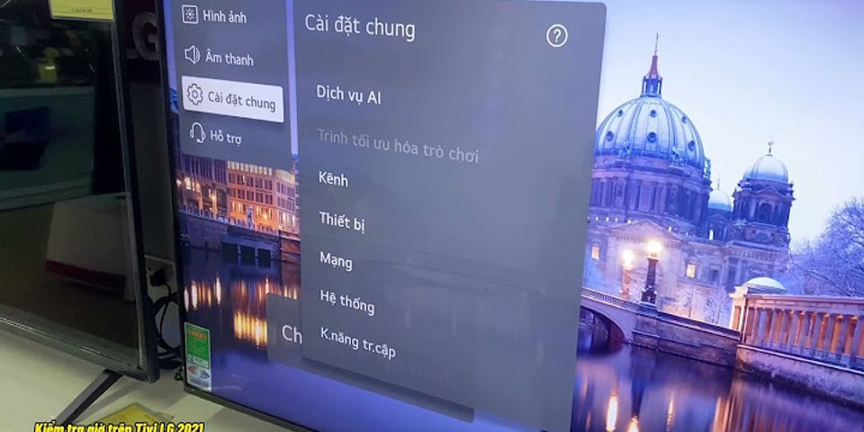 Kiểm tra thời gian sử dụng tivi Samsung 2022