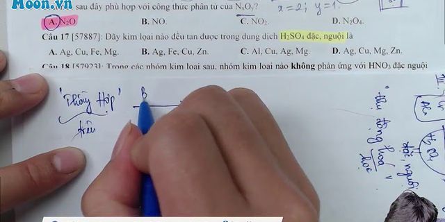 Kim loại nào sau đây tan trong dung dịch H2 so4 đặc nóng nhưng không tan trong H2 so4 loãng