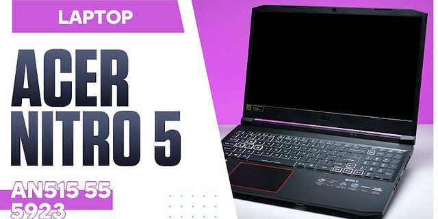 Laptop Acer Nitro 5 2022 AN515 55 5923