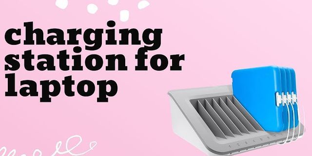 Laptop Charging Station for classroom
