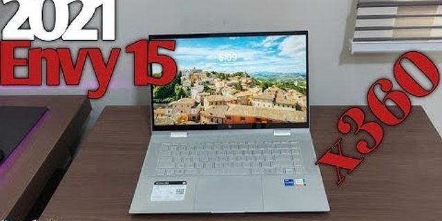Laptop Cũ HP Envy 15 X360 Intel Core i7