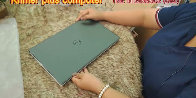 Laptop Dell Core i3 siêu mỏng