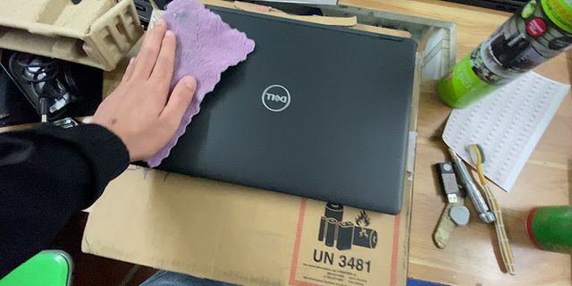 Laptop Dell của Mỹ
