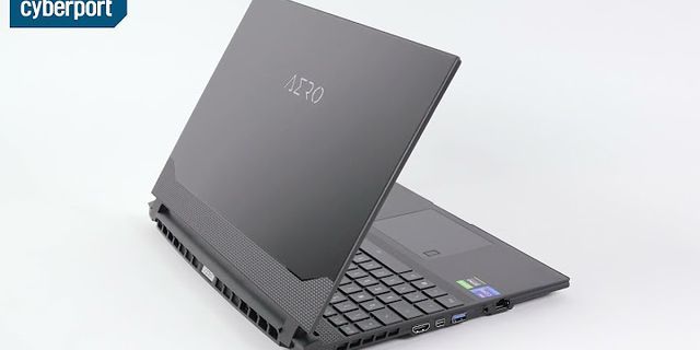 Laptop gigabyte aero 17 (2022) giá