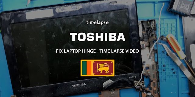 Laptop hinge repair time