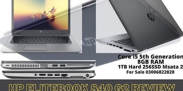 Laptop HP Core i5 spesifikasi