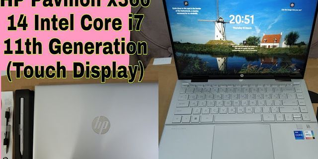 Laptop HP Pavilion x360 i7