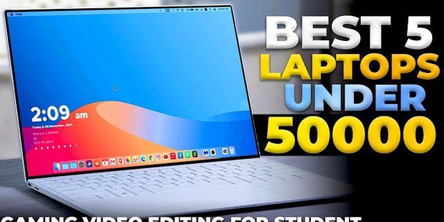 Laptop in 50k range