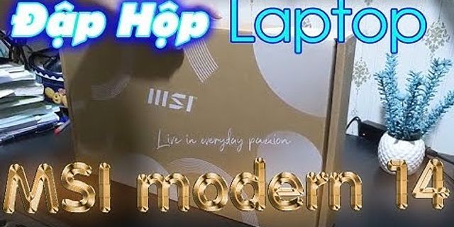 Laptop MSI Modern 14 B11MOU 850VN i3 1115G4/8GB/256GB/14 FHD/Win 10