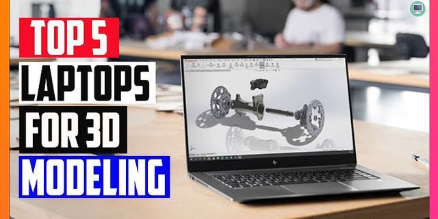 Laptop or desktop for 3D rendering